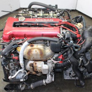 JDM 1990-1994 Nissan Silvia S13 Red Top Motor 5 speed SR20DET 2.0L 4 Cyl Engine