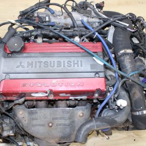 JDM 2001-2003 Mitsubishi Lancer Evo 7 VII Motor 4G63T CT-A Auto 2.0L 4 Cyl Engine