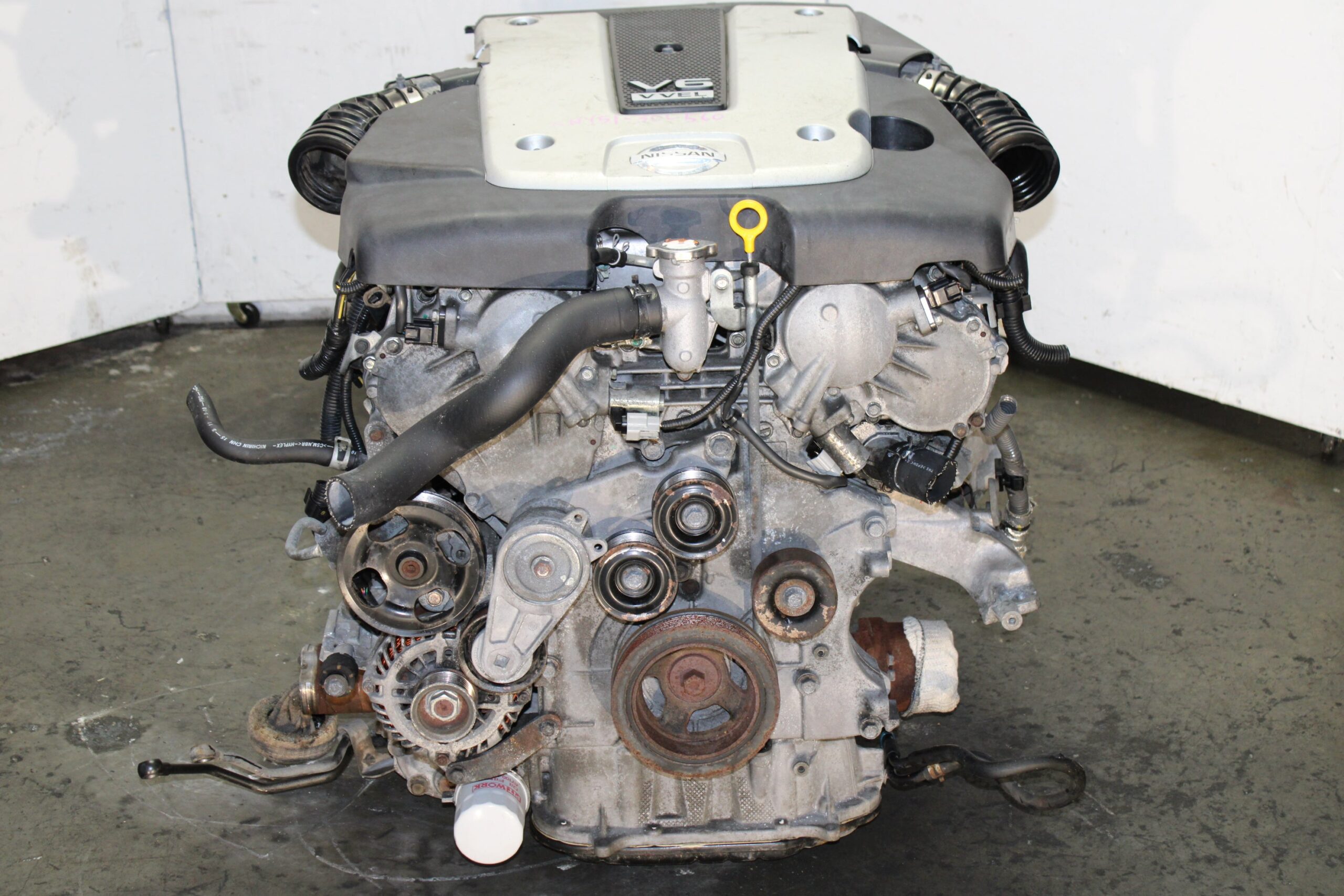 JDM 2014-2017 Infiniti QX50 (VIN B, 4th digit, VQ37VHR, V6), AWD Motor 3.7L 6 Cyl Engine